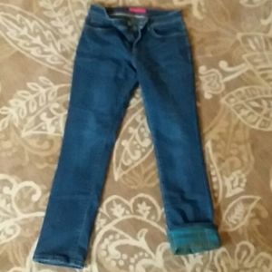 L.L. Bean flannel lined jeans